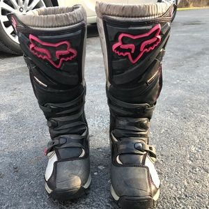 Fox Racing Women's Riding Boots Sz9 Comp 5